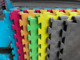 کفپوش تاتامی ۲۰میل مشکی درجه یک فدراسیونی(تراکم بالا بدون کاهش ضخامت)